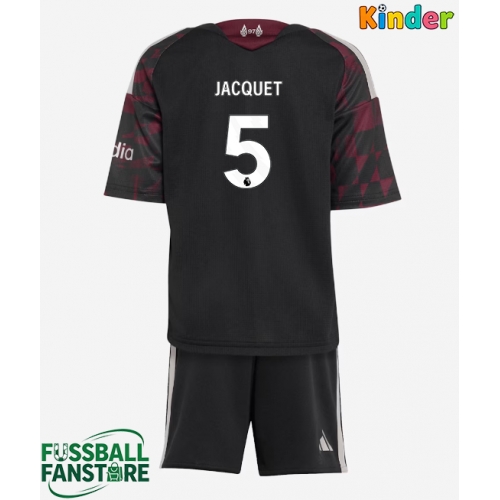 Liverpool Jeremy Jacquet #5 Replik 3rd trikot Kinder 2026-27 Kurzarm (+ Kurze Hosen)